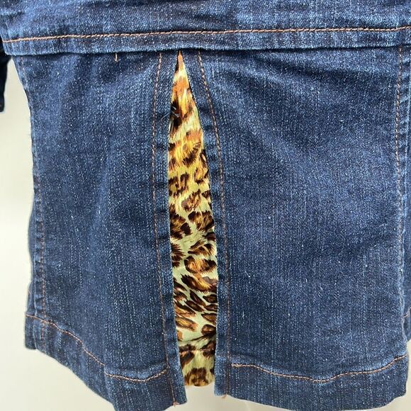 C.Q. Denim dark wash jacket - Picture 6 of 8